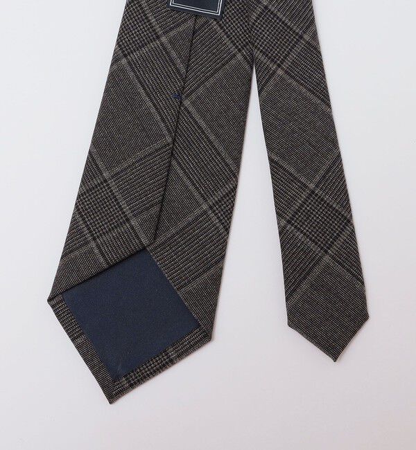 SHIPS「SHIPS: ウール トロピカル グレンチェック ネクタイ」|ネクタイ・蝶ネクタイ|