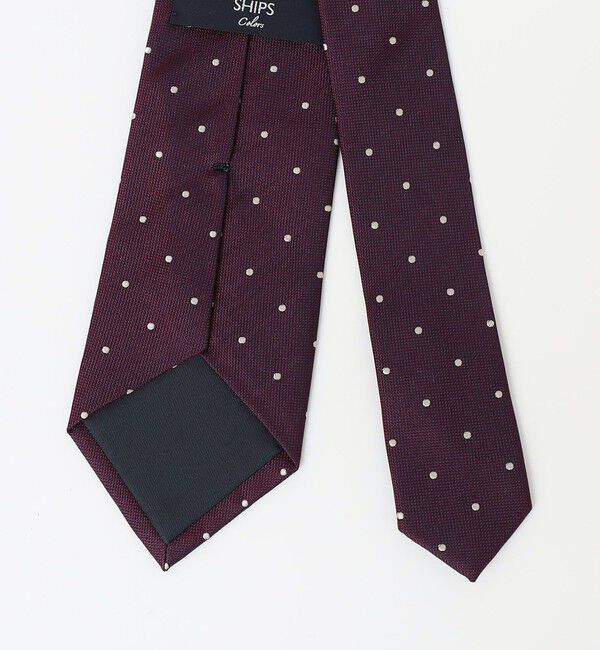 SHIPS Colors 「SHIPS Colors:シルク ドット ネクタイ」|ネクタイ・蝶ネクタイ|