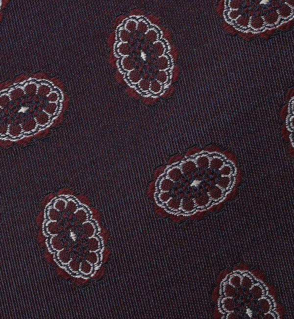 SHIPS「Errico Formicola: シルク ジャカード エリプス コモン ネクタイ」|ネクタイ・蝶ネクタイ|