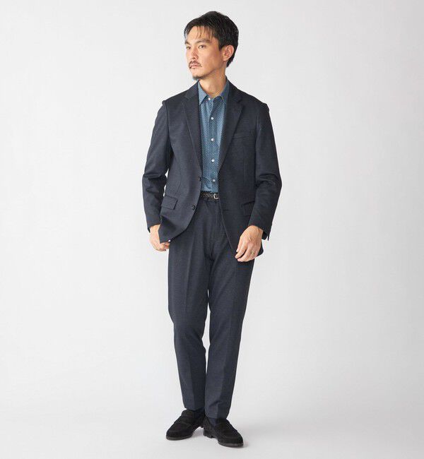 SHIPS「SHIPS: プリント ワイドカラー シャツ」|シャツ・ブラウス|