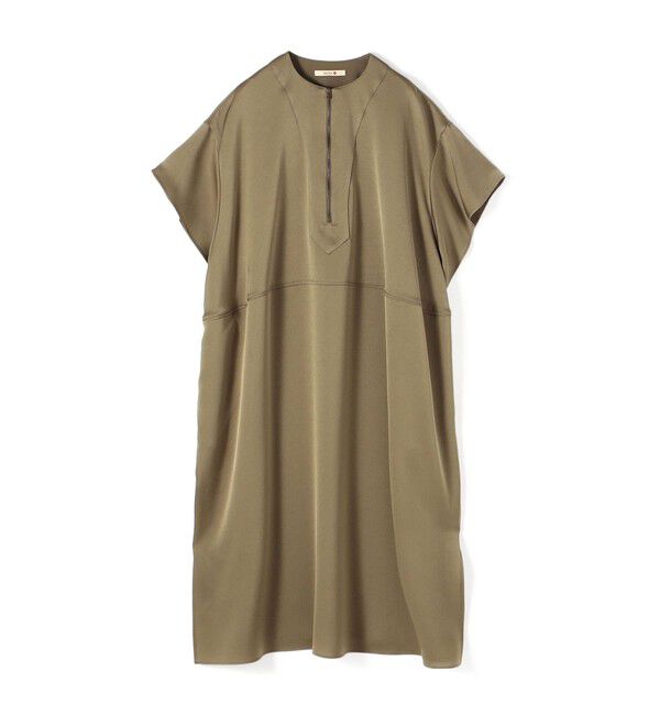 BACCA「ジョーゼットサテン カフタンワンピース」|ワンピース|45 キャメル