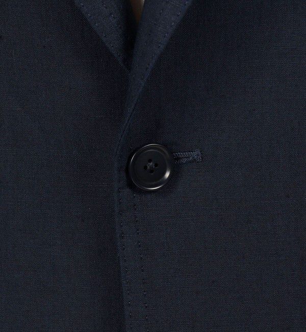 TOMORROWLAND MENS「リネン シングルブレステッド3Bジャケット」|テーラードジャケット|