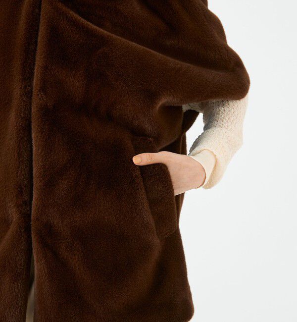 Ballsey「スムースファー フーディーポンチョ」|その他|