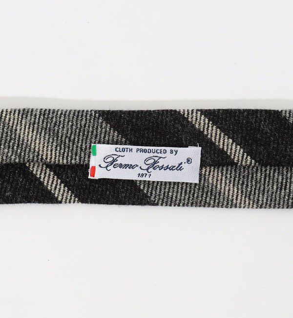 TOMORROWLAND GOODS「TOMORROWLAND ウール レジメンタルストライプネクタイ」|ネクタイ・蝶ネクタイ|