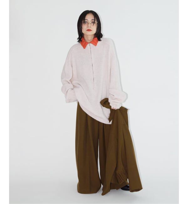  「&ldquo;O&rdquo; TWO TACK WIDE パンツ」|スラックス|