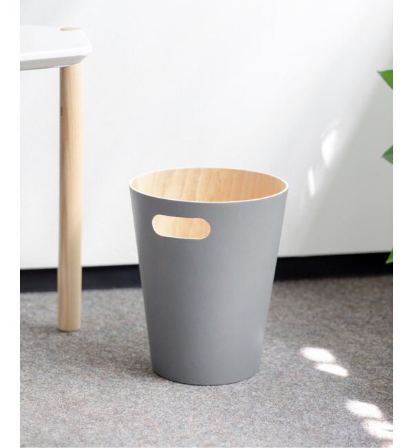 journal standard Furniture「《WEB限定》【umbra/アンブラ】WOODROW CAN　ゴミ箱」|ダストボックス|グレー