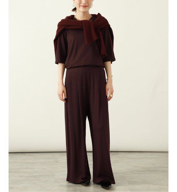 VERMEIL par iena「wool 100 jersey Tシャツ」|Tシャツ・カットソー|