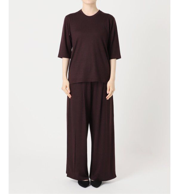 VERMEIL par iena「wool 100 jersey Tシャツ」|Tシャツ・カットソー|