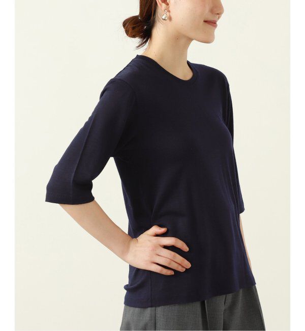 VERMEIL par iena「wool 100 jersey Tシャツ」|Tシャツ・カットソー|