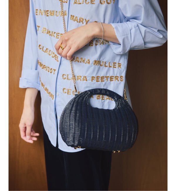 VERMEIL par iena「CAPAF カパフ 別注 Bag Mini 11371/S」|ショルダー・メッセンジャー|ネイビー