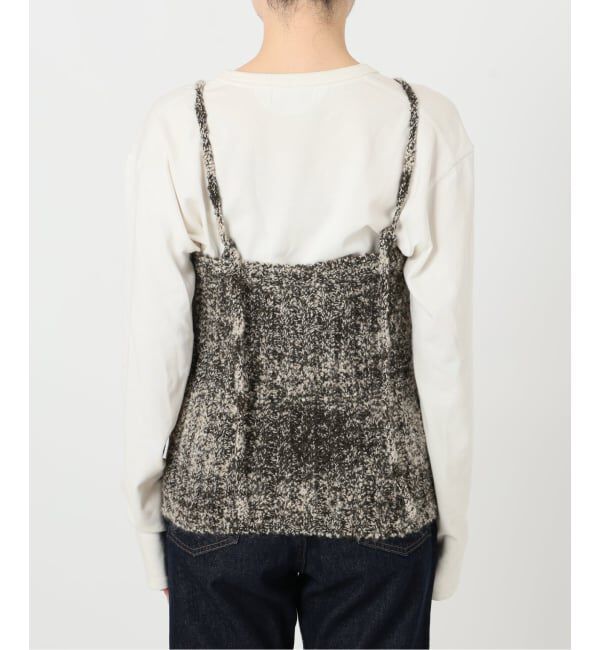 SLOBE IENA「crinkle crinkle crinkle mohair mix knit bustier CC-4028」|ニット・セーター|