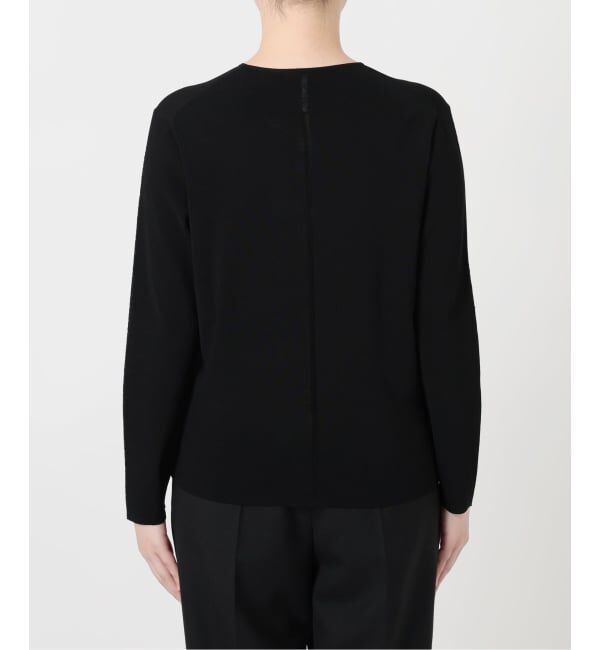 VERMEIL par iena「Room no.8 BLACK ルームエイト ブラック Needle Snap カーディガン BR8KN-264」|カーディガン|