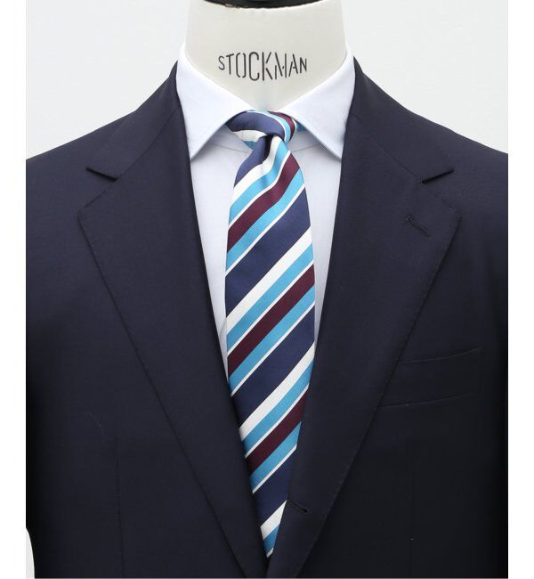 EDIFICE「AX マルチストライプタイ」|ネクタイ・蝶ネクタイ|ブルー A