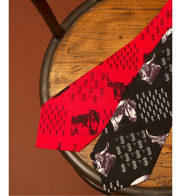 417 EDIFICE「CRAVATE COTON」|ネクタイ・蝶ネクタイ|レッド