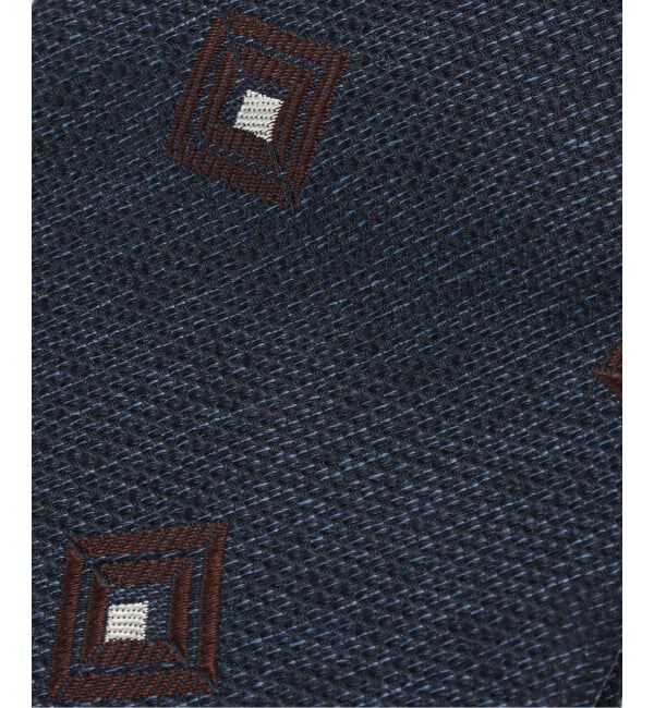EDIFICE「FRANCO BASSI (フランコ バッシ) Square Patterned タイ」|ネクタイ・蝶ネクタイ|