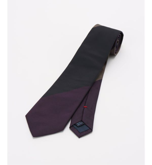 EDIFICE「FRANCO BASSI (フランコ バッシ) Paneled ストライプ タイ」|ネクタイ・蝶ネクタイ|