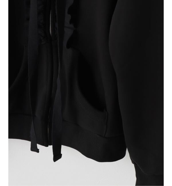 PULP「【Geek Office / ギークオフィス】NACHE / ナチェ RUFFLE HOODIE ZIP-UP」|パーカー|