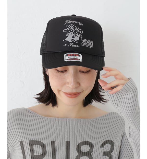 Oriens JOURNAL STANDARD「【Ashley Williams / アシュリー・ウィリアムズ】  BLACK CAP AWAW250136」|キャップ・キャスケット|