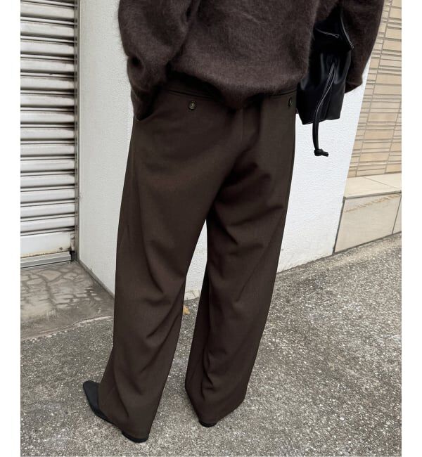 JOURNAL STANDARD「《追加5》ウールライクストレッチワイドパンツ」|その他|