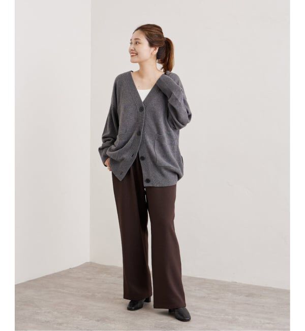 JOURNAL STANDARD「《追加5》ウールライクストレッチワイドパンツ」|その他|