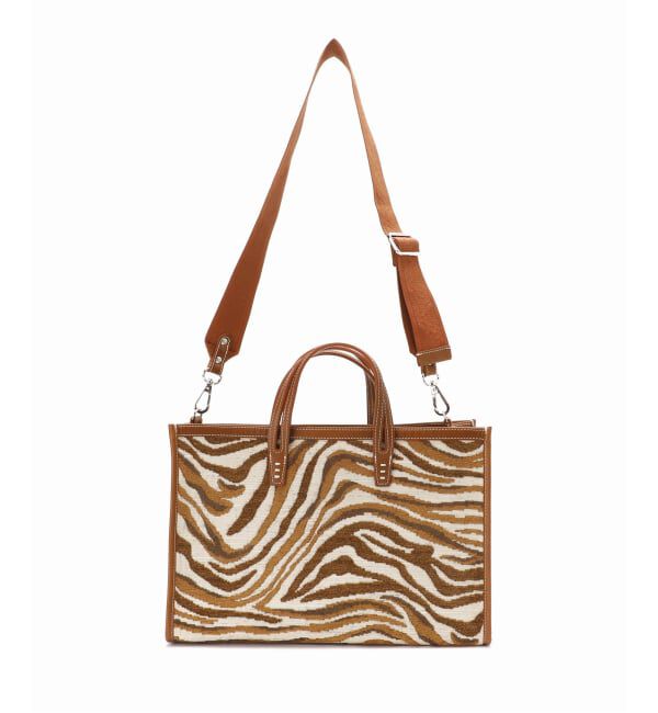 journal standard L'essage「《予約》【A VACATION/ア ヴァケーション】 BREAD M ZEBRA/A ゼブラ柄バッグ」|ショルダー・メッセンジャー|