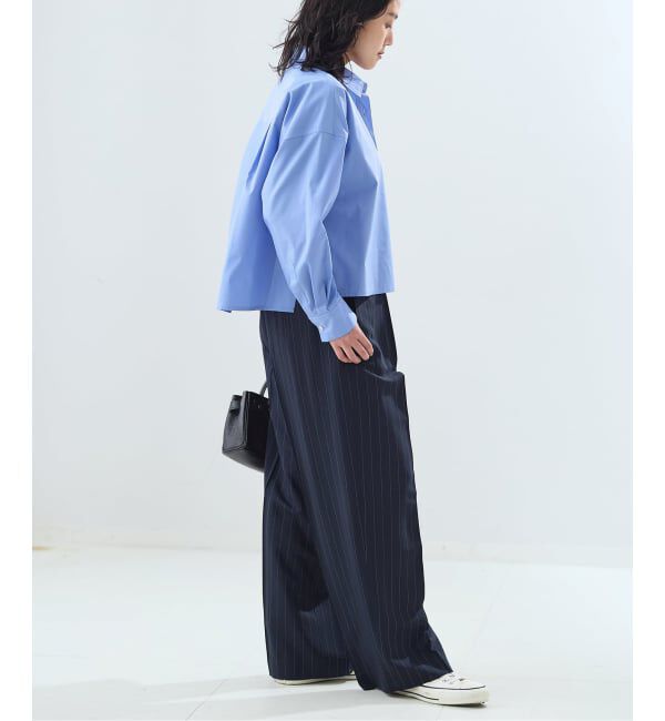 journal standard L'essage「《予約》刺繍ショートシャツ」|シャツ・ブラウス|