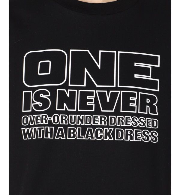 HARDY NOIR「カタパッドフウロゴプリントTEE3：カットソー」|Tシャツ・カットソー|