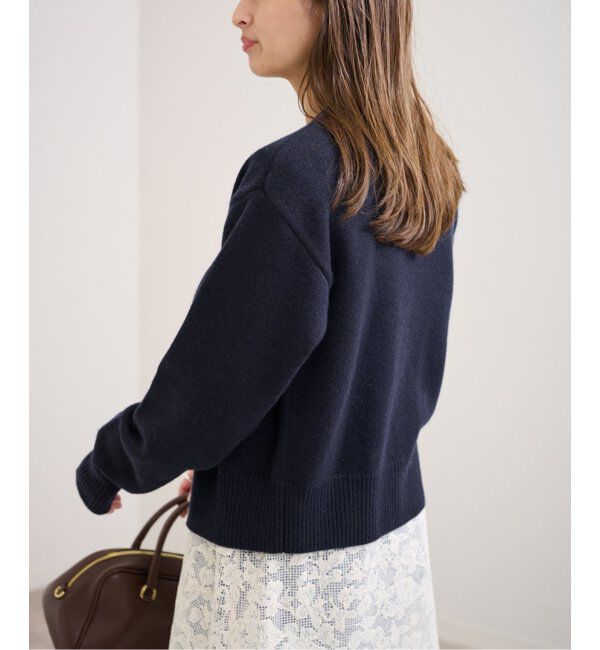 FRAMeWORK「EXTREME CASHMERE X/エクストリームカシミヤ CLOVER Vネックカーデ」|カーディガン|