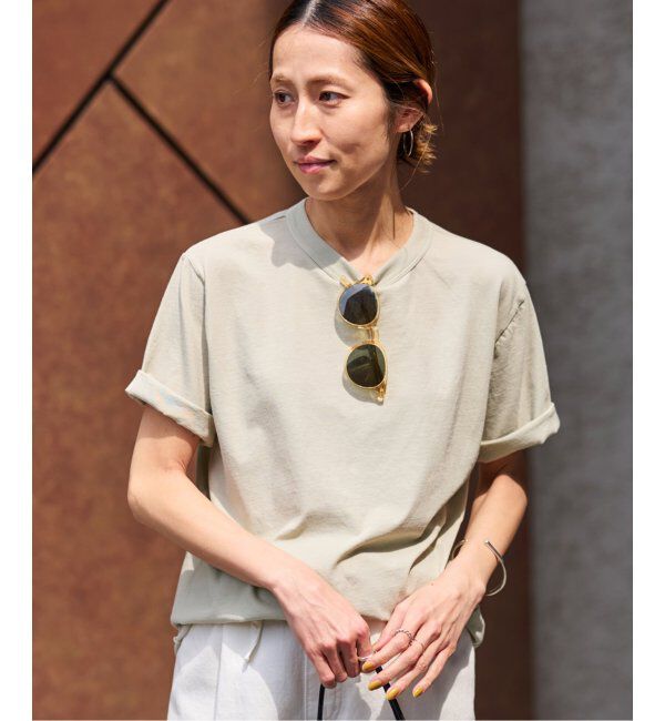 FRAMeWORK「ATON/エイトン FRESCA SINGLE JERSEY STANDARD Tシャツ」|Tシャツ・カットソー|