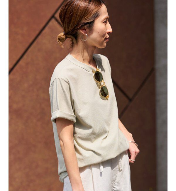 FRAMeWORK「ATON/エイトン FRESCA SINGLE JERSEY STANDARD Tシャツ」|Tシャツ・カットソー|
