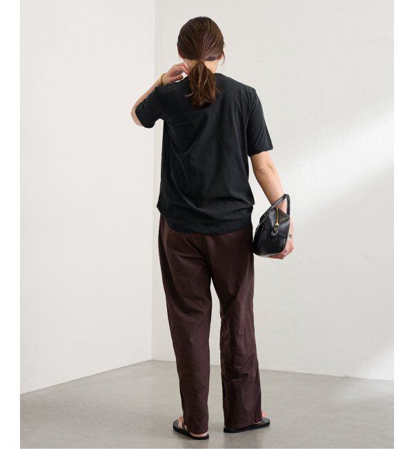 FRAMeWORK「ATON/エイトン FRESCA SINGLE JERSEY STANDARD Tシャツ」|Tシャツ・カットソー|