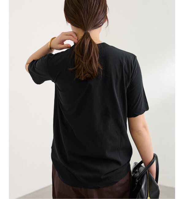 FRAMeWORK「ATON/エイトン FRESCA SINGLE JERSEY STANDARD Tシャツ」|Tシャツ・カットソー|