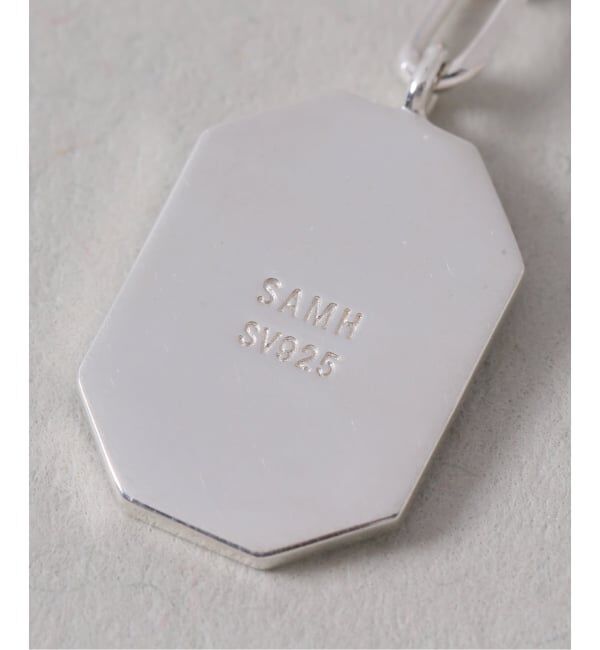 Spick and Span「【SAMH by LILAS】フレンチタイルYネックレス SV」|ネックレス|