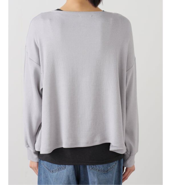 FRAMeWORK「onit/オニット 別注レイヤードヘンリーネックプルオーバー（2枚セット）」|Tシャツ・カットソー|