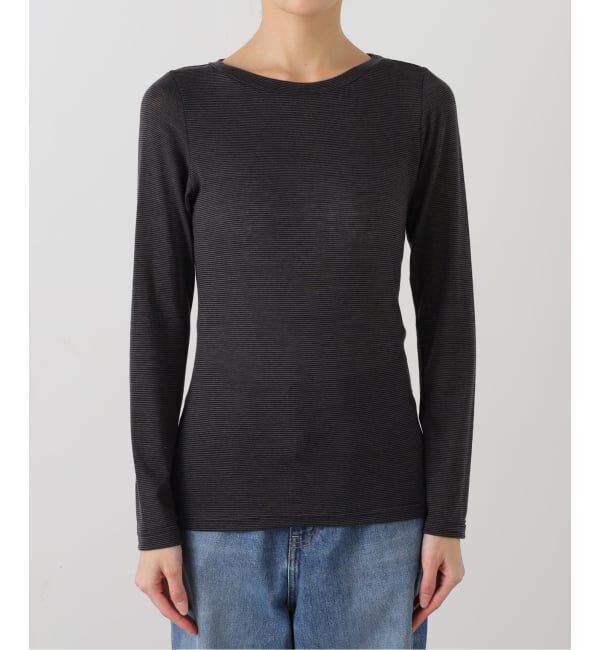 FRAMeWORK「onit/オニット 別注レイヤードヘンリーネックプルオーバー（2枚セット）」|Tシャツ・カットソー|