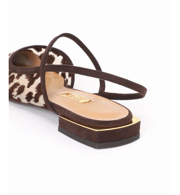 GRISE「GRISEポインテッドコンビストラップスリングバック」|その他|