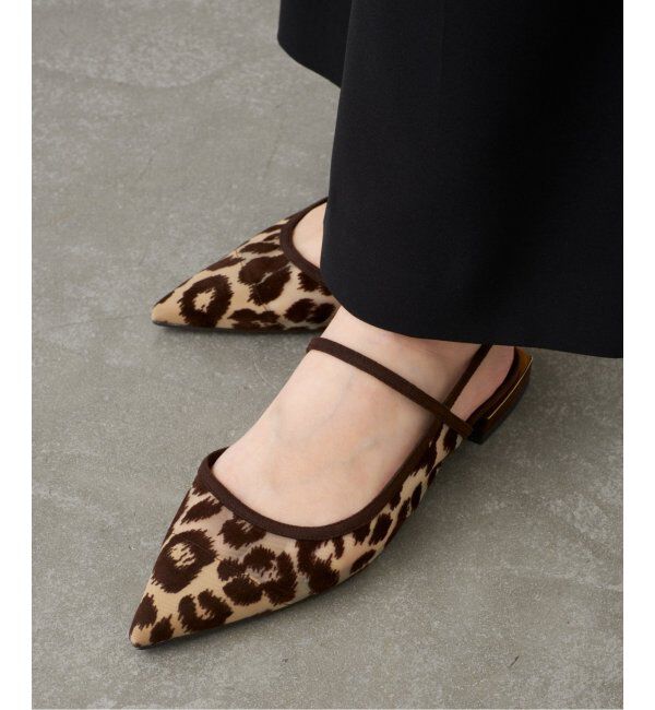 GRISE「GRISEポインテッドコンビストラップスリングバック」|その他|