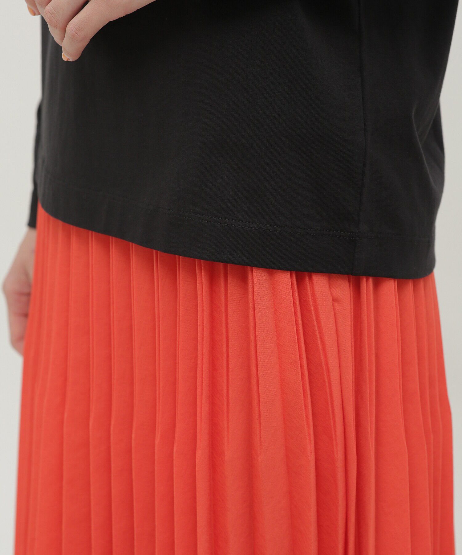 nano･universe「LB.03/ギャザースリーブカットアウトトップス」|Tシャツ・カットソー|