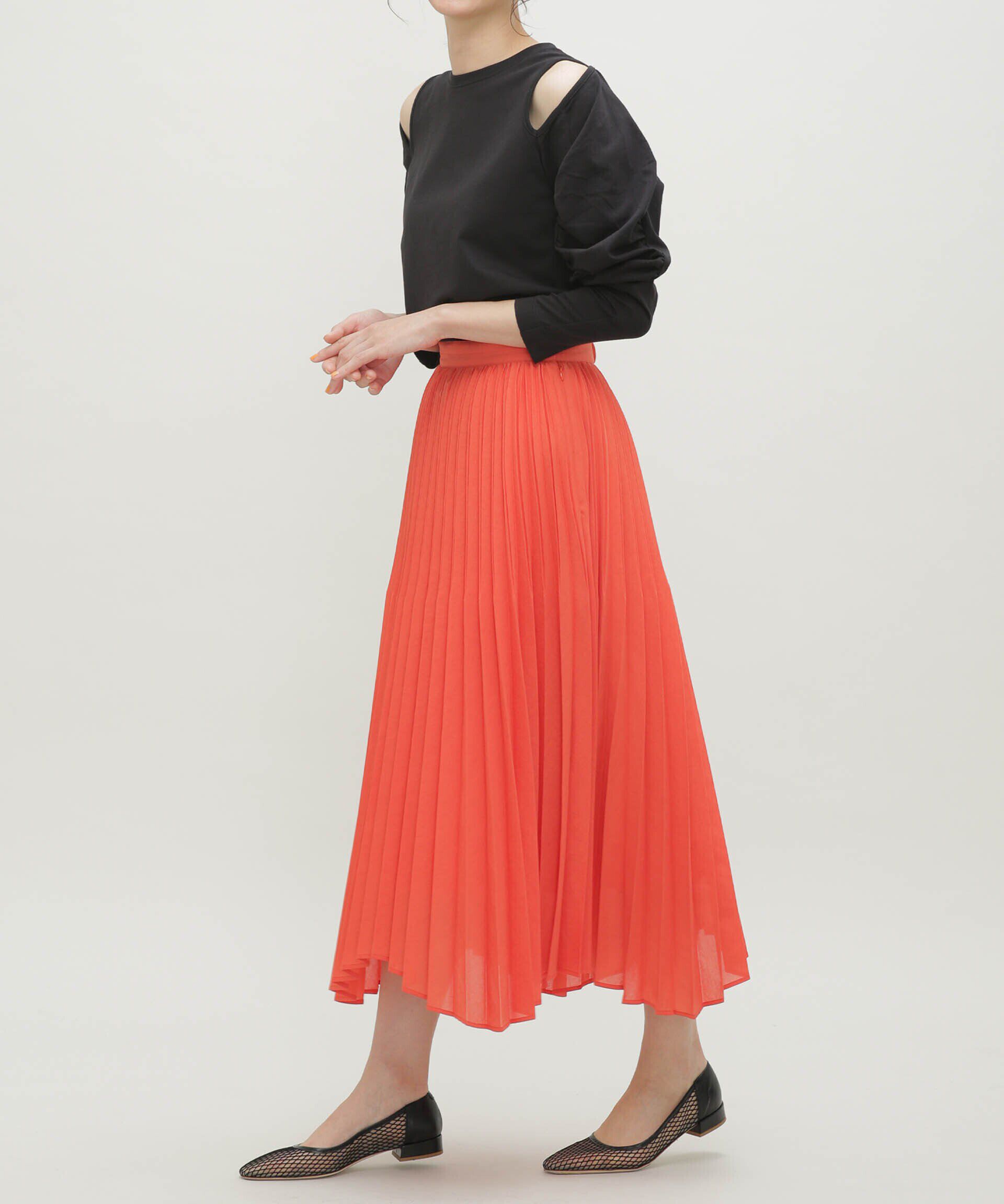 nano･universe「LB.03/ギャザースリーブカットアウトトップス」|Tシャツ・カットソー|