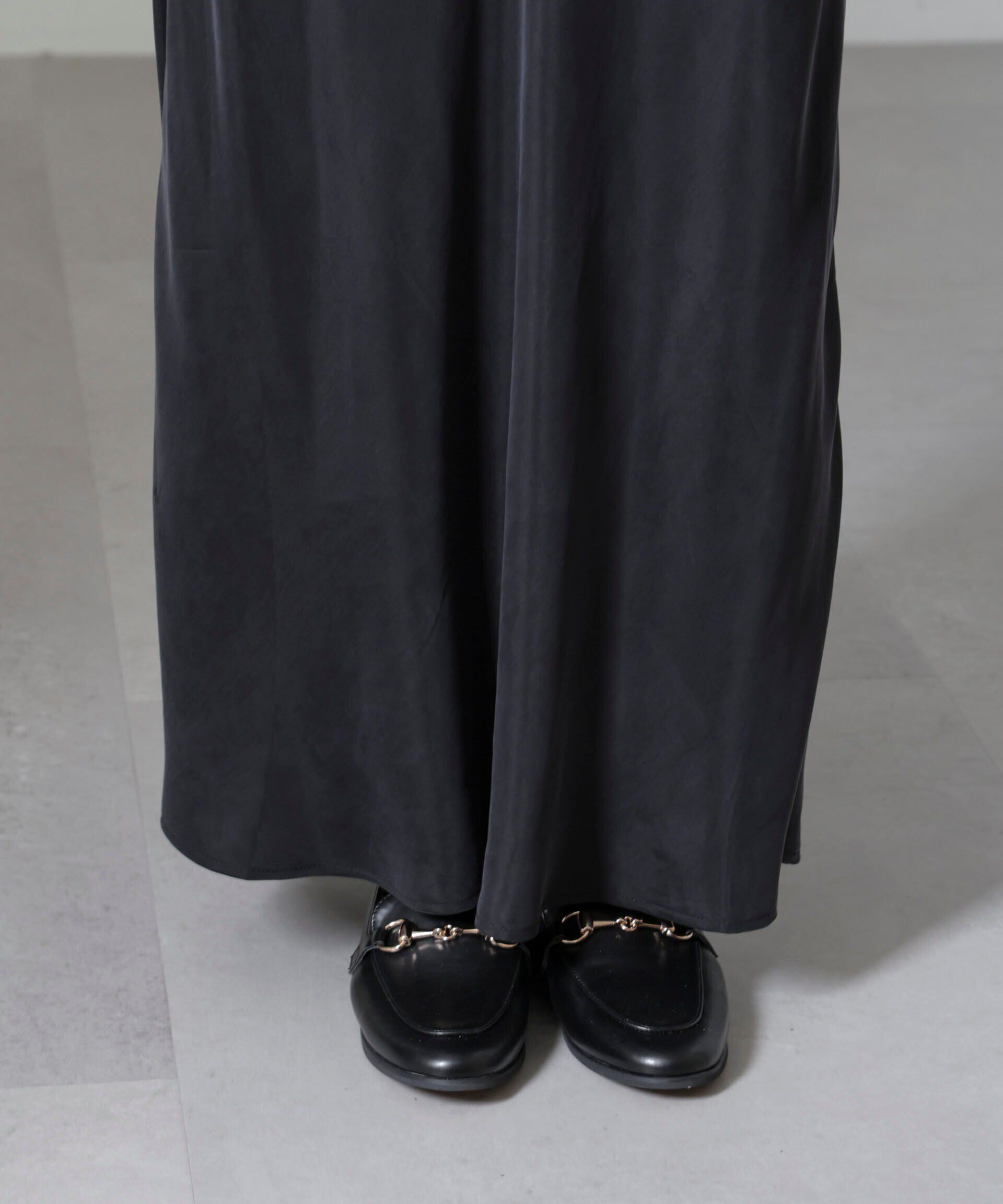 nano･universe「キュプラビスコースバイアススカート」|スカート|