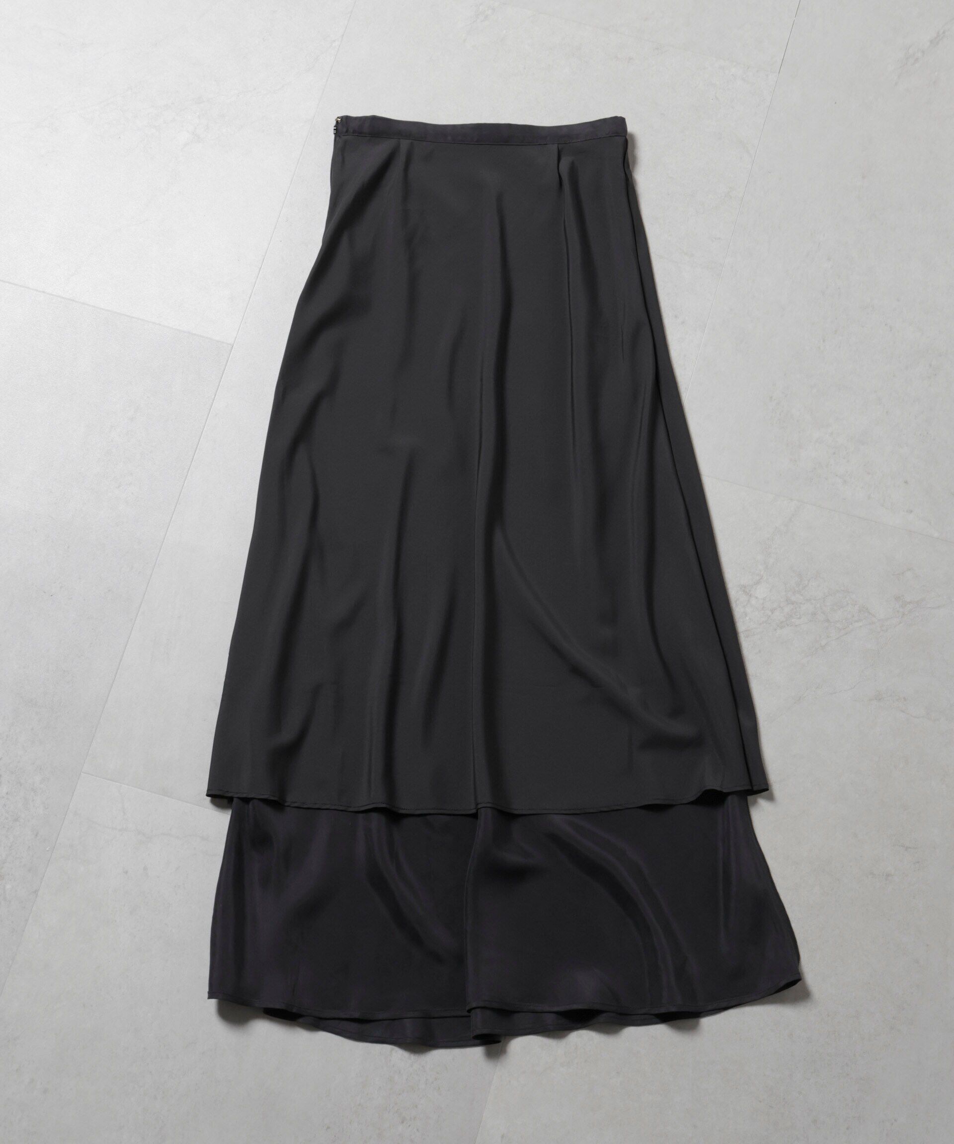 nano･universe「キュプラビスコースバイアススカート」|スカート|