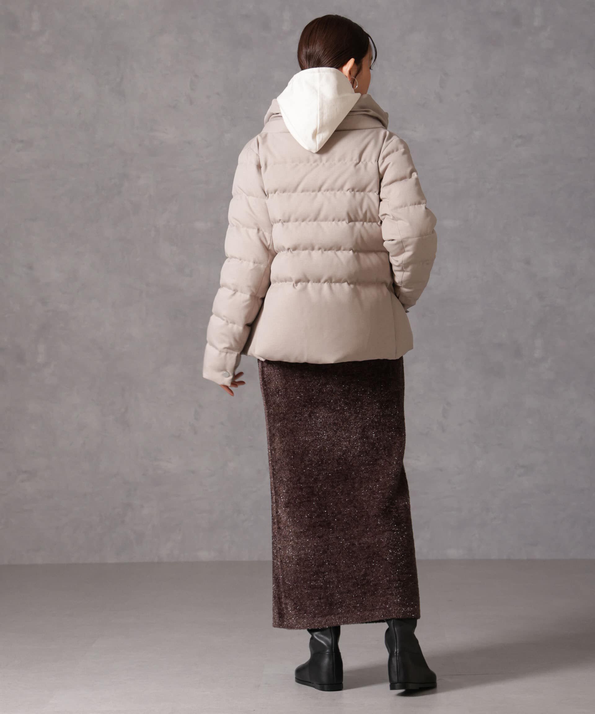 nano･universe「「西川ダウン(R)」サージスタンドカラーショートダウン」|ダウン|