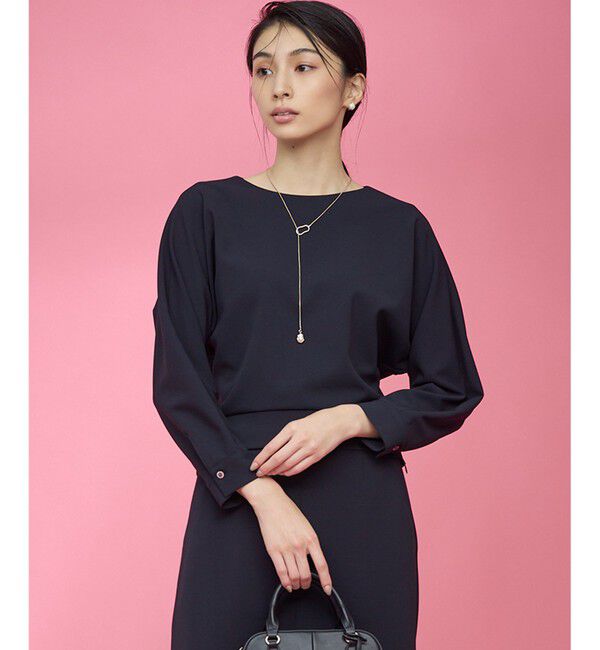 組曲「パールラリアットネックレス」|ネックレス|ゴールド系