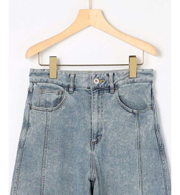 組曲「【加藤ローサさん着用】ライトデニムカーブパンツ」|デニム|