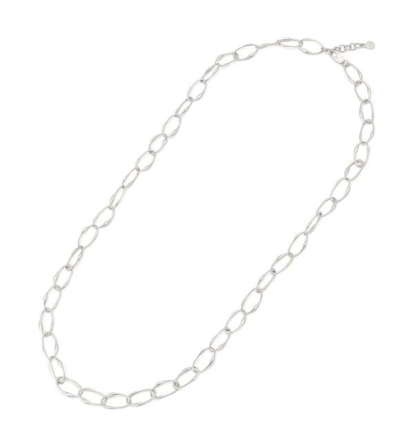 23区「【Oggi5月号掲載】チェーン ロング ネックレス」|ネックレス|シルバー系