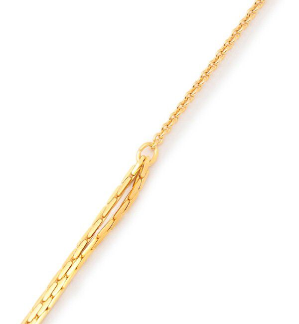 23区「【Oggi10月号掲載】ダブルチェーン ネックレス」|ネックレス|