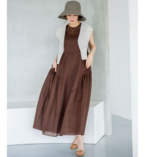 23区「【Oggi10月号掲載】ダブルチェーン ネックレス」|ネックレス|