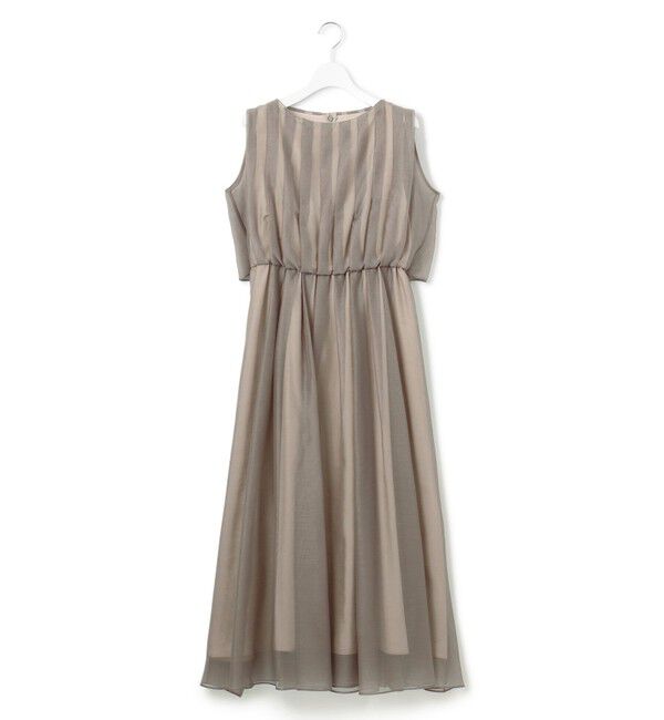 23区「【APPLAUDIR】グロッシーオーガンザ ドレス」|ドレス|