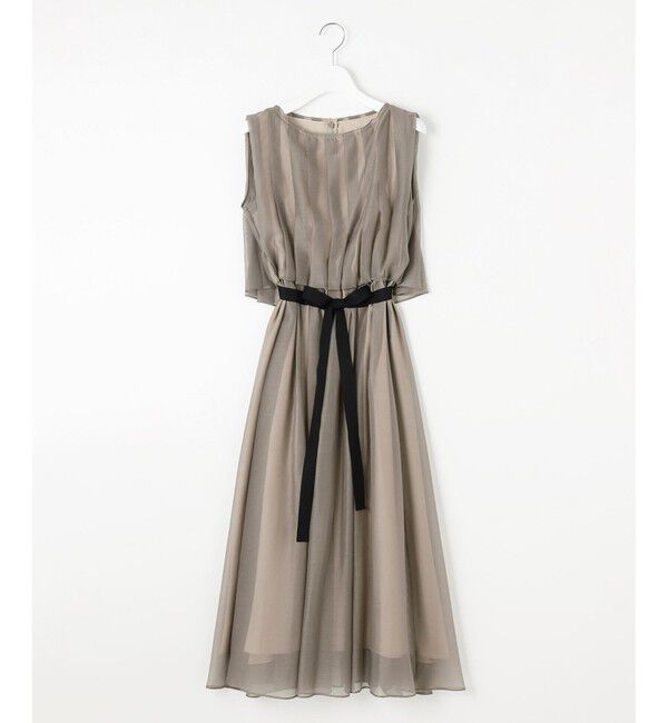 23区「【APPLAUDIR】グロッシーオーガンザ ドレス」|ドレス|