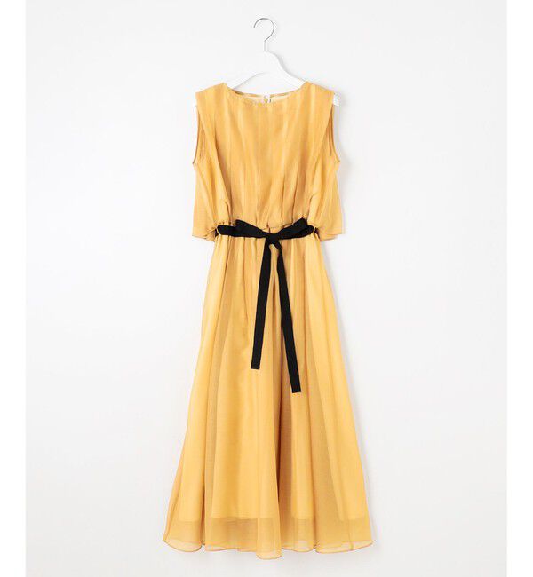 23区「【APPLAUDIR】グロッシーオーガンザ ドレス」|ドレス|